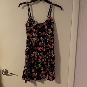 Express mini flower sun dress